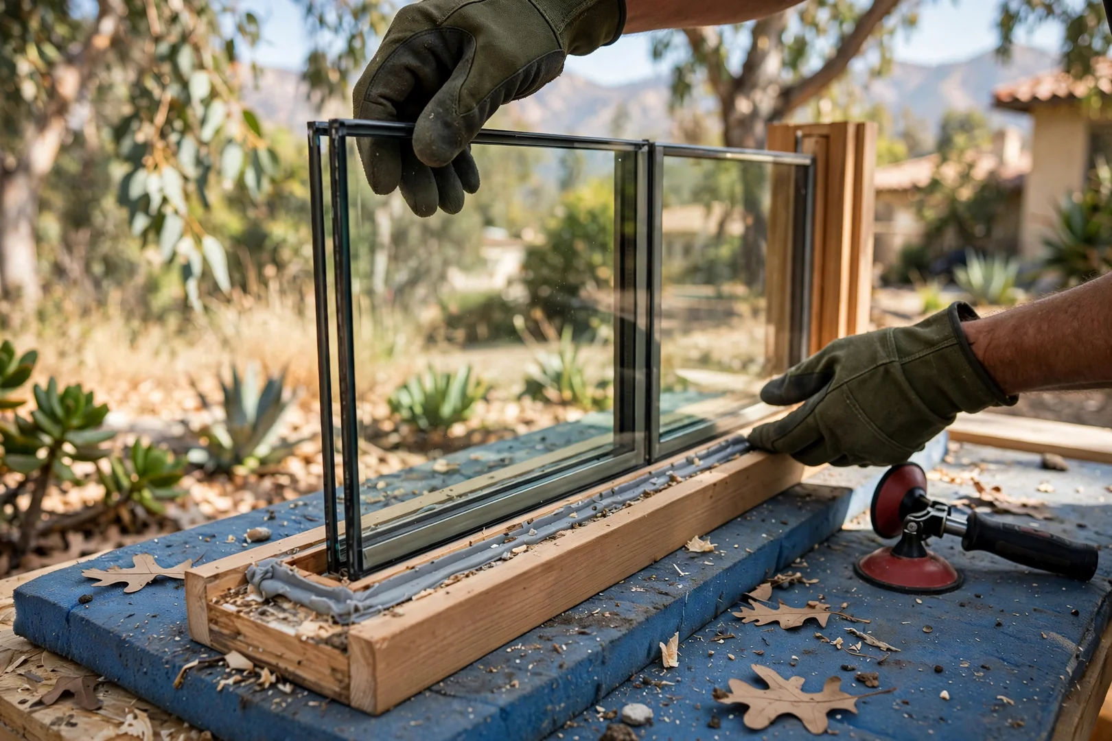 Bay Window Glass Replacement Without Full Frame Swap