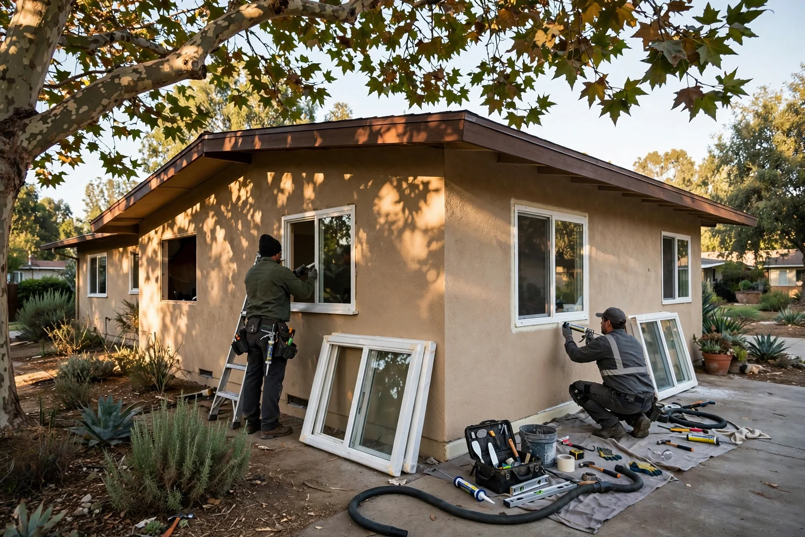 Whole-Home Dual Pane Upgrade on a Foothill Ranch