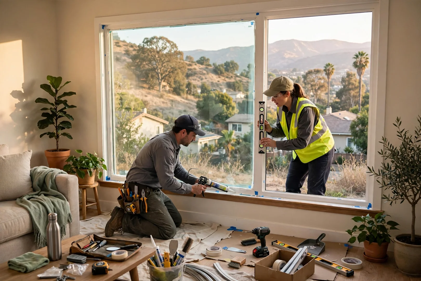 Energy Efficient Glass Swap on a West Wall
