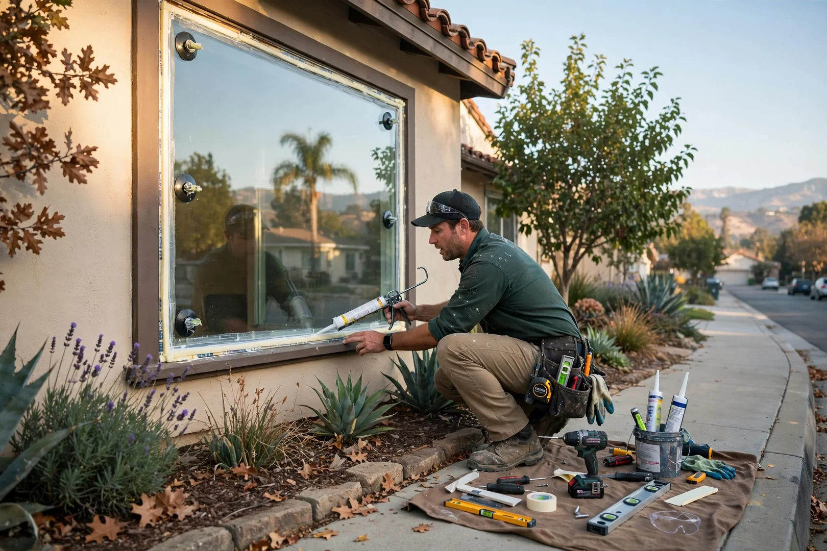 Laminated Picture Window for Street Noise
